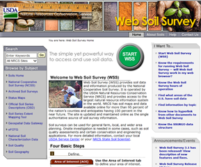 Web Soil Survey, USDA-NRCS