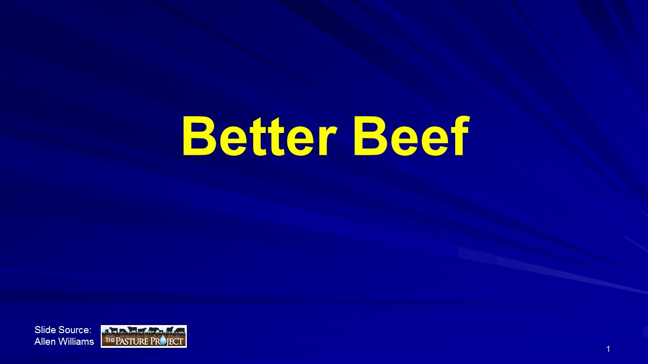 Better beef header slide image