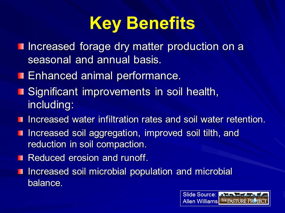 Key Benefits slide image