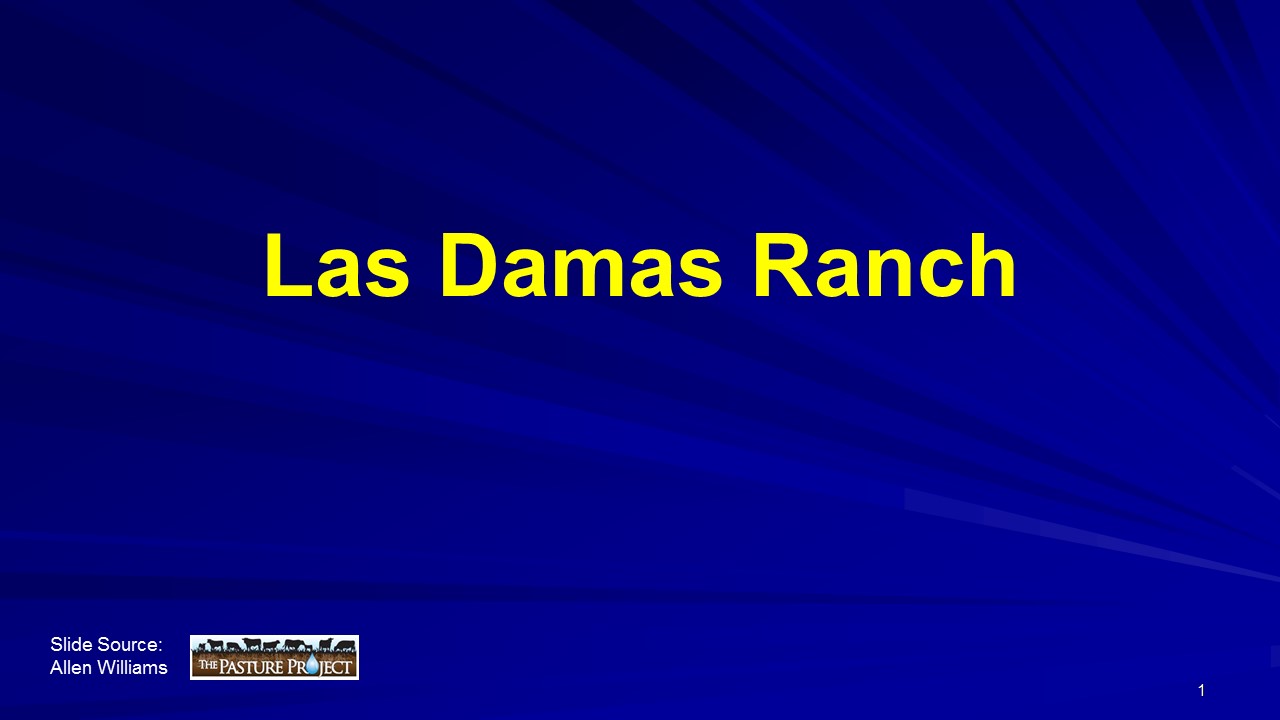 Las Damas Ranch Header slide image
