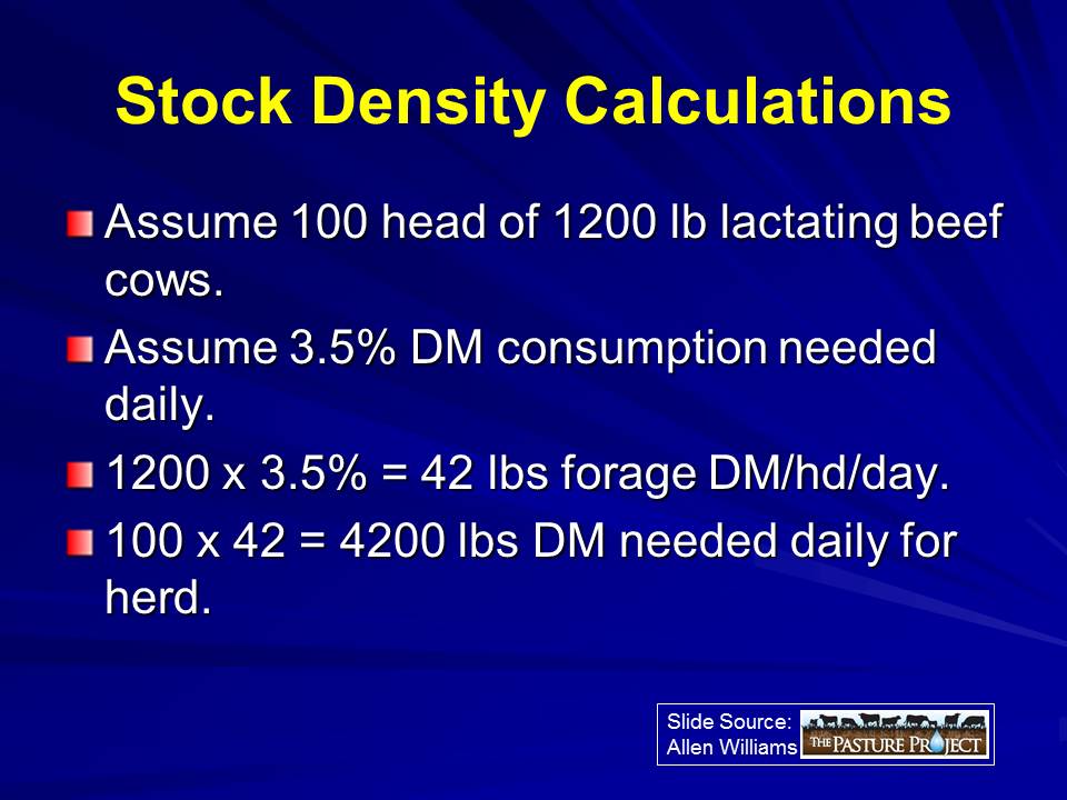 Stock density calculations 2 slide image
