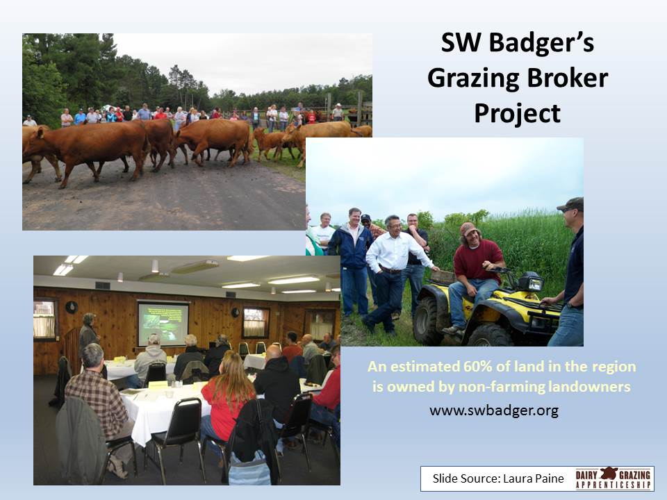 SW Badger's grazing broker project slide image